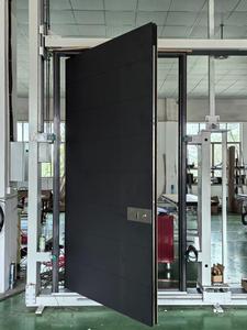 Security Cast Aluminum Front Pivot Door