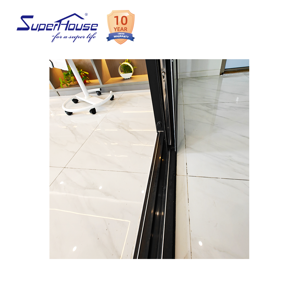 California Title 24 Thermal Break Aluminum Lift Slide Door Double Glazed Anti-UV Waterproof Patio Balcony Entry Door