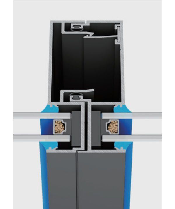 AS2047 Australian Standard Thermal Break Aluminum Profile and Double Glazed Glass Hand-operated Outward Swing Casement Windows
