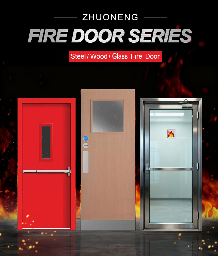 Aluminum Frameless Glass Door | Modern Fire Prevention Design Finished Surface for Balcony/Indoor Room Divider Commercial Use