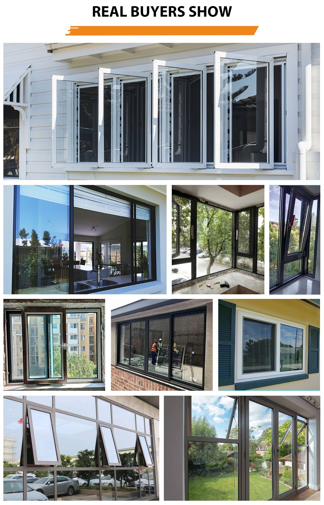 Aluminium window detail 1