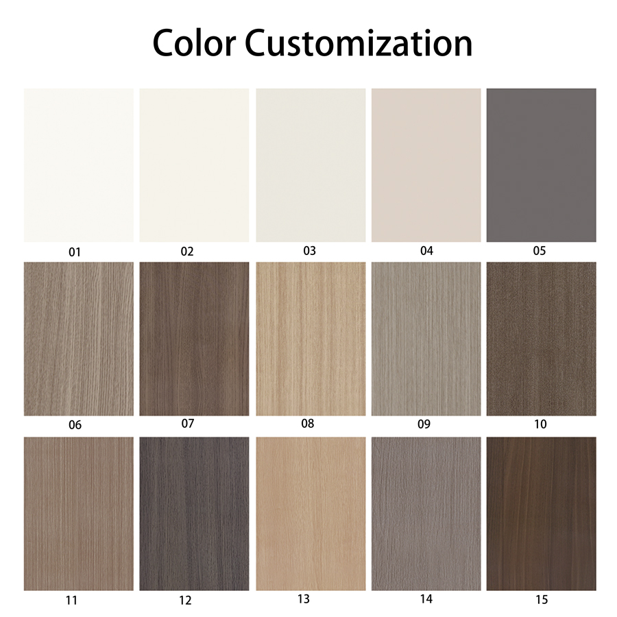 Fire Rated Aluminum Interior Door 45mm Custom Size for Bedroom Villa Apartment 2 Year Warranty Fireproof Security Solution