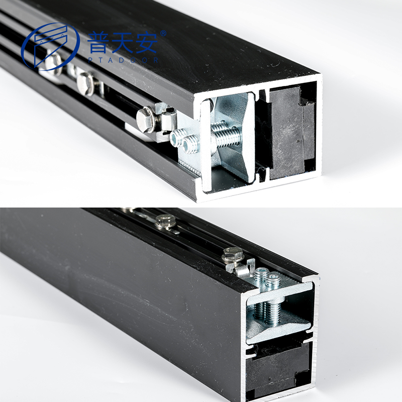 Aluminum Doors Interior Automatic Magnetic Glass Sliding Doors Operator System for Office Glass Partition Room