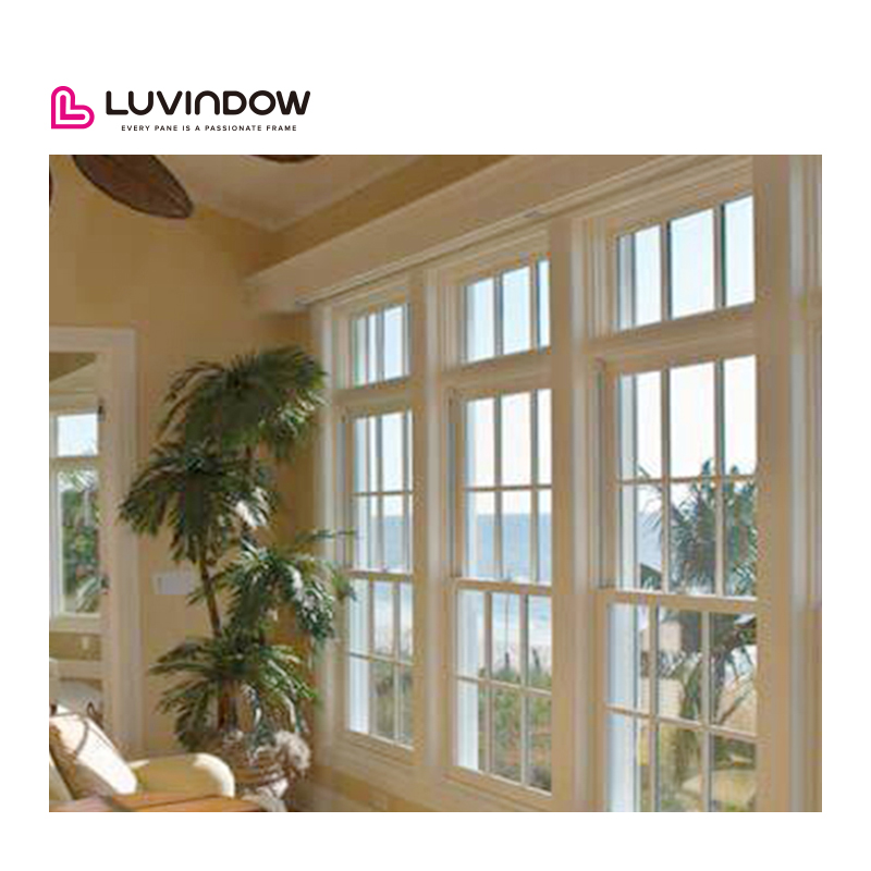 Modern Design Top Hung Aluminium Window with Security Latch Double Hung Windows Low E Double Top Hung Windows with Fly Screen