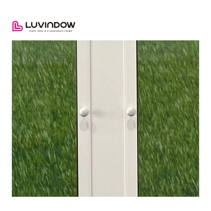 Easy Crank Operation Space Saving Modern Design Thermal Break Aluminum Stainless Steel Casement Window for Bathroom Luxury
