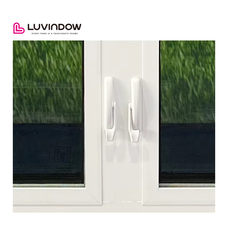 Easy Crank Operation Space Saving Modern Design Thermal Break Aluminum Stainless Steel Casement Window for Bathroom Luxury