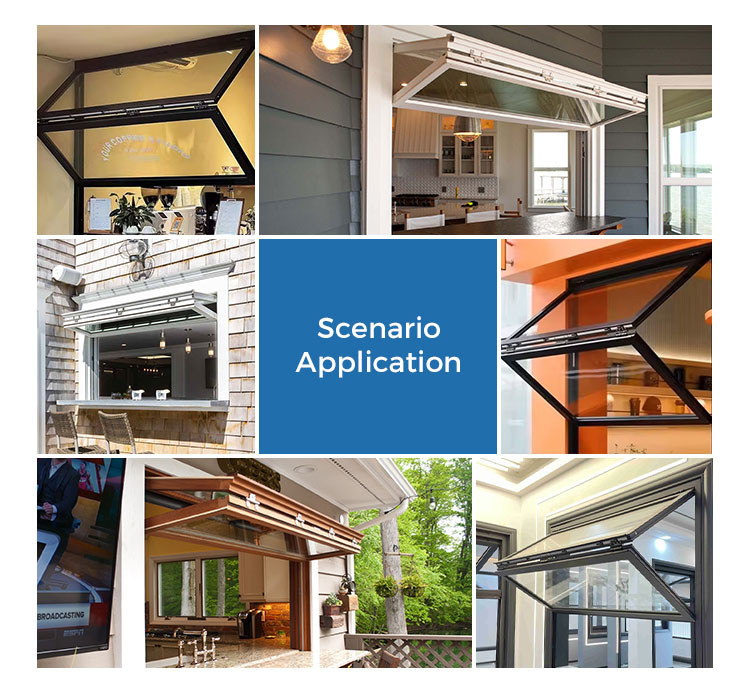Aluminum Folding Window Structural Details