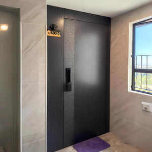 3D Customizable High-End Cast Aluminium Door