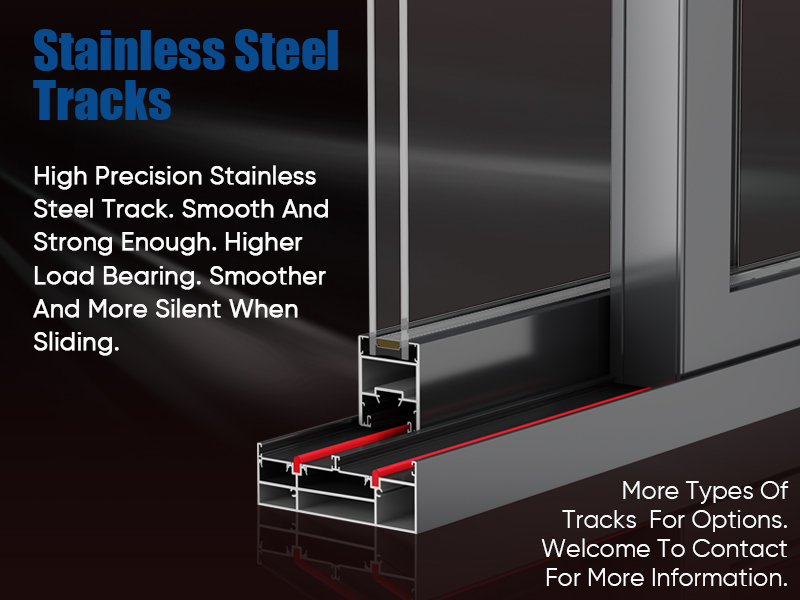 Stable Double Glass Soundproof Windproof Aluminium Heavy Duty Exterior Sliding Door