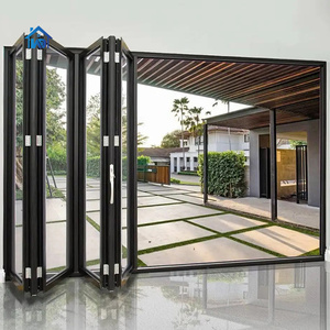 Hurricane Impact Triple Glass Aluminum Folding Door