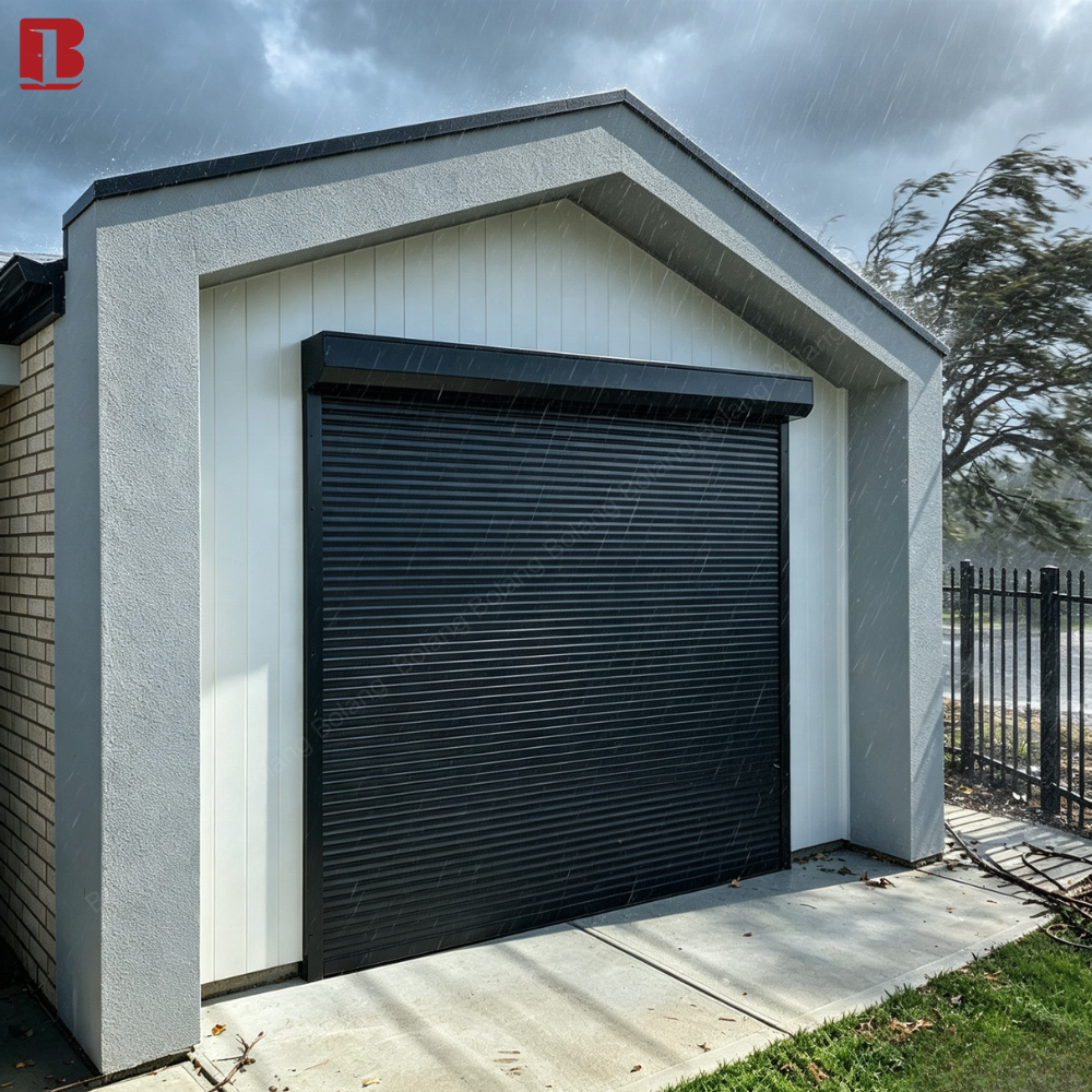 Bolang Hurricane Proof Garage Door Electric Roller Shutter Door Roll up Windows Aluminum Alloy WIFI Smart Control Island Typhoon