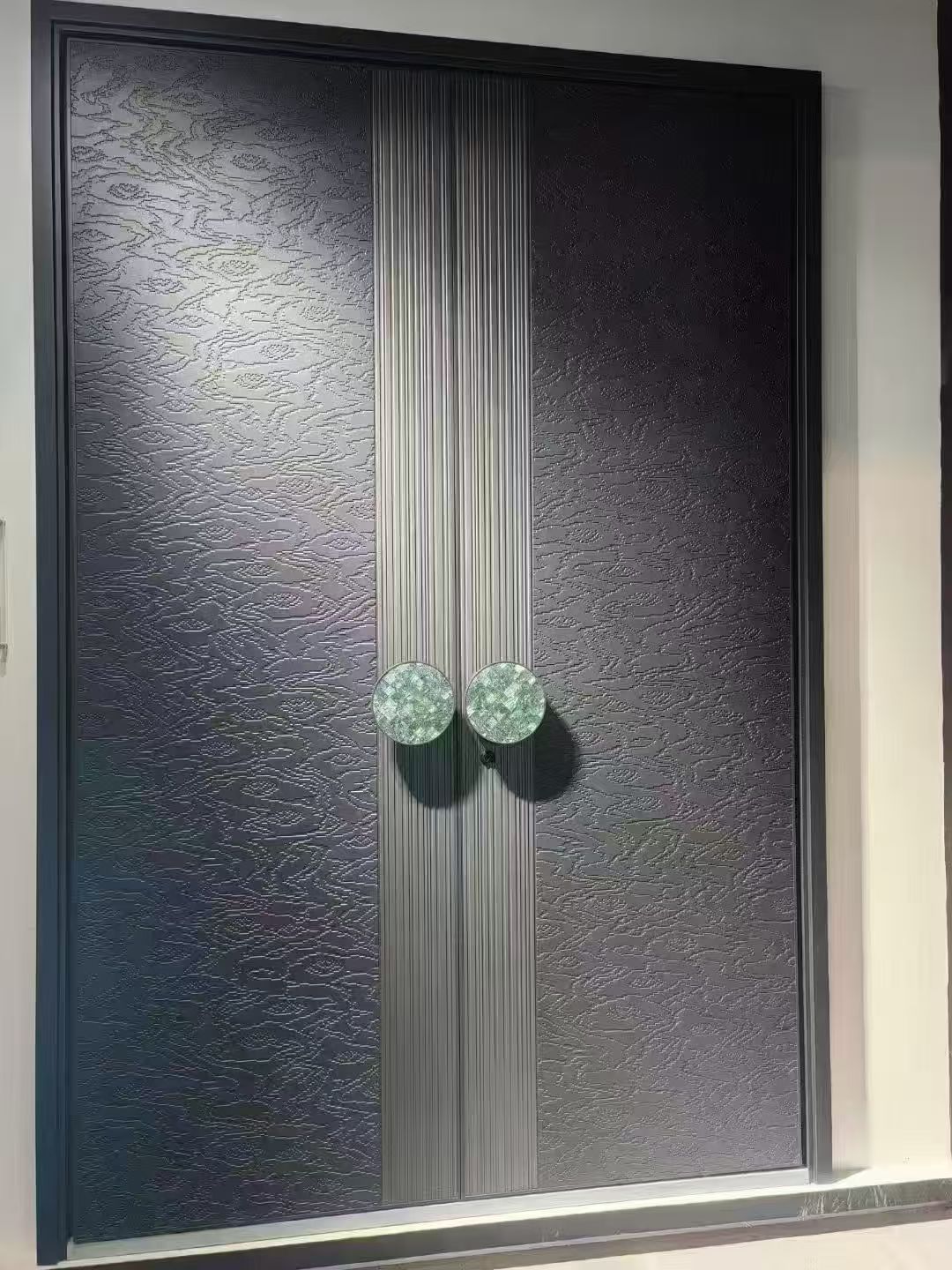 Total Solution ODM/OEM Support Villa Safety Aluminum Security Metal Main Hinge Entry Armored Door