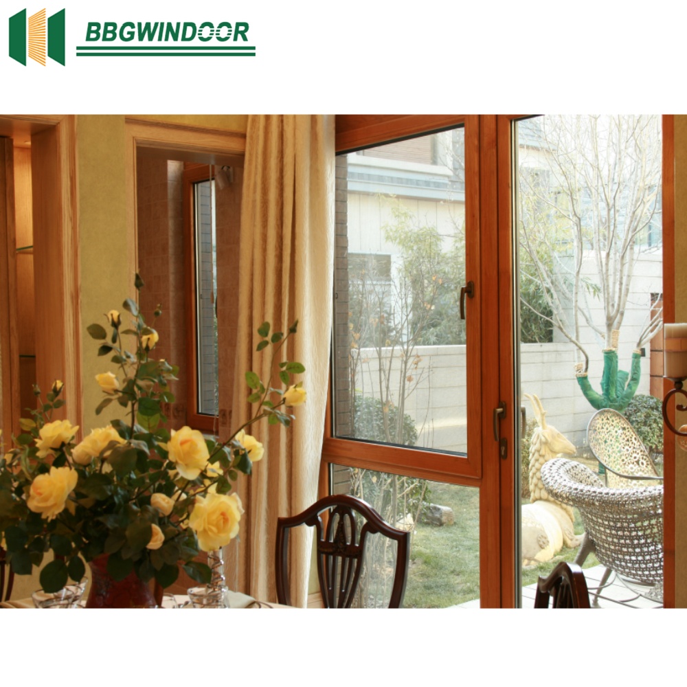 Interior View of Aluminum-Clad Wood Window
