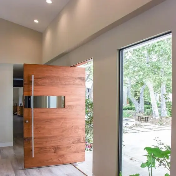 CBMmart Renovate Modern Design House Entrance Front Pivot Door Entrance Exterior Security Doors Modern Entry Doors for Villa