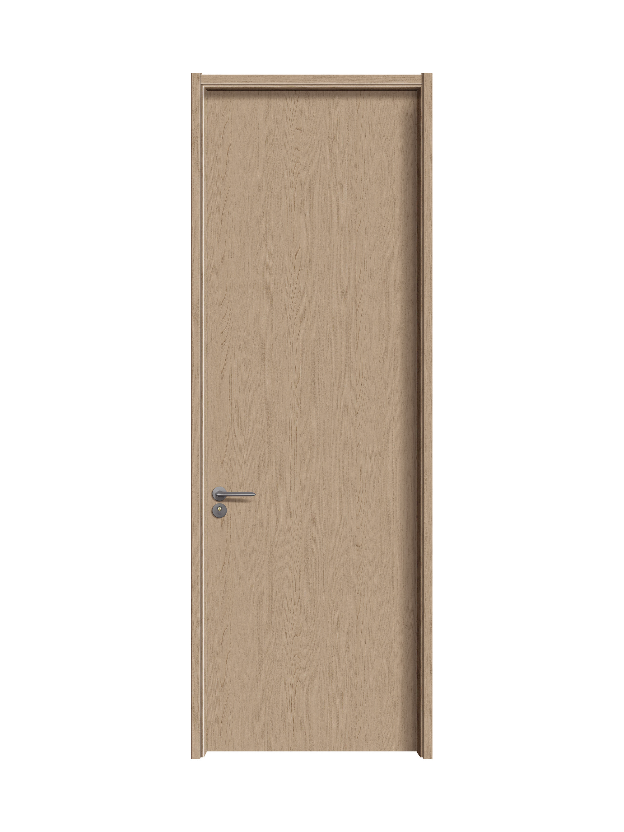 Customized Modern Aluminum Clad Wood Interior Bedroom Door for Villa House Residential Architectural Building Projects