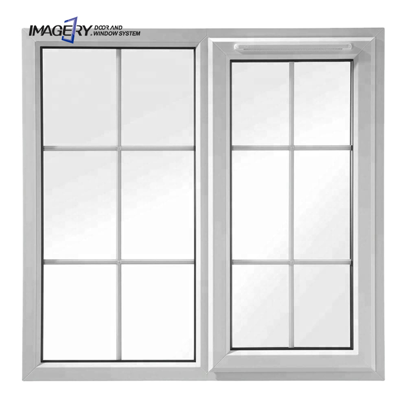 Simple Design Double Glazed 3 Tracks White Grill Frameless House Aluminum Sliding Door Window with Mosquito Net for Philippines