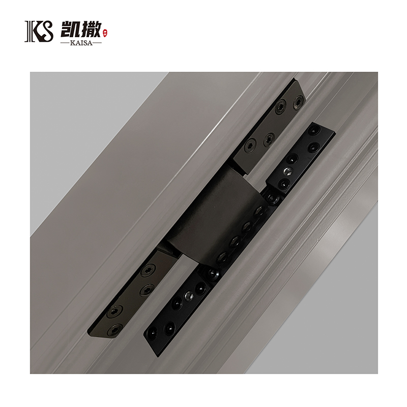Modern Double Aluminum Door with Concealed Hinges High Security Thermal Break Fire Rated, Anti-Burglar Custom for Luxury Villa