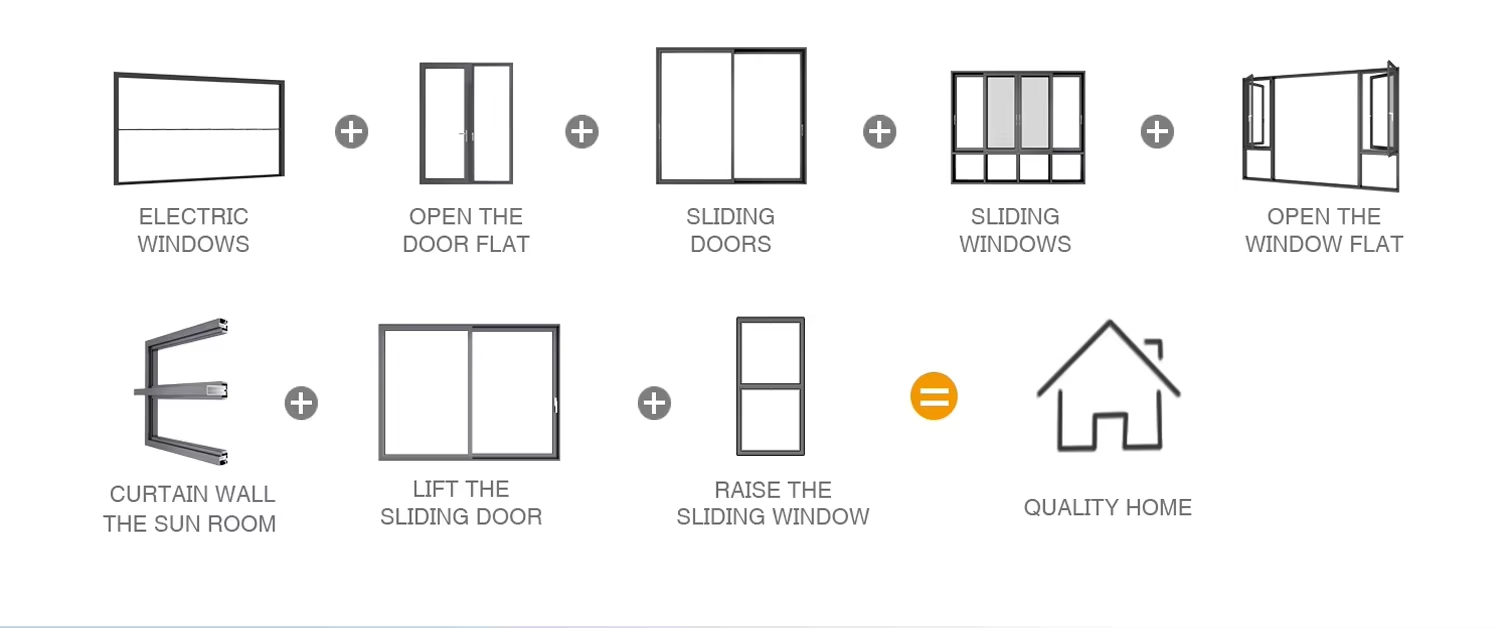 AOSTTER Apartment Project Aluminum Single Hung Window High Cost-Performance Single Hung Window