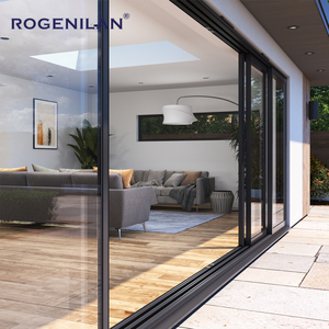 Rogenilan Heavy Duty Panoramic Large Glass Panel Sliding Slide Door