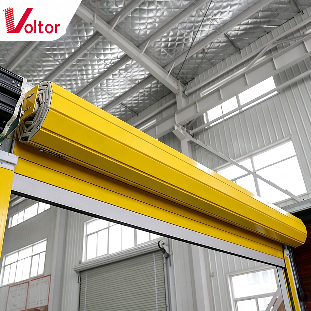 Motorized Aluminum Alloy Roller Shutter Door Insulated Garage Rolling Door Hurricane Resistant Security Metal Shutters
