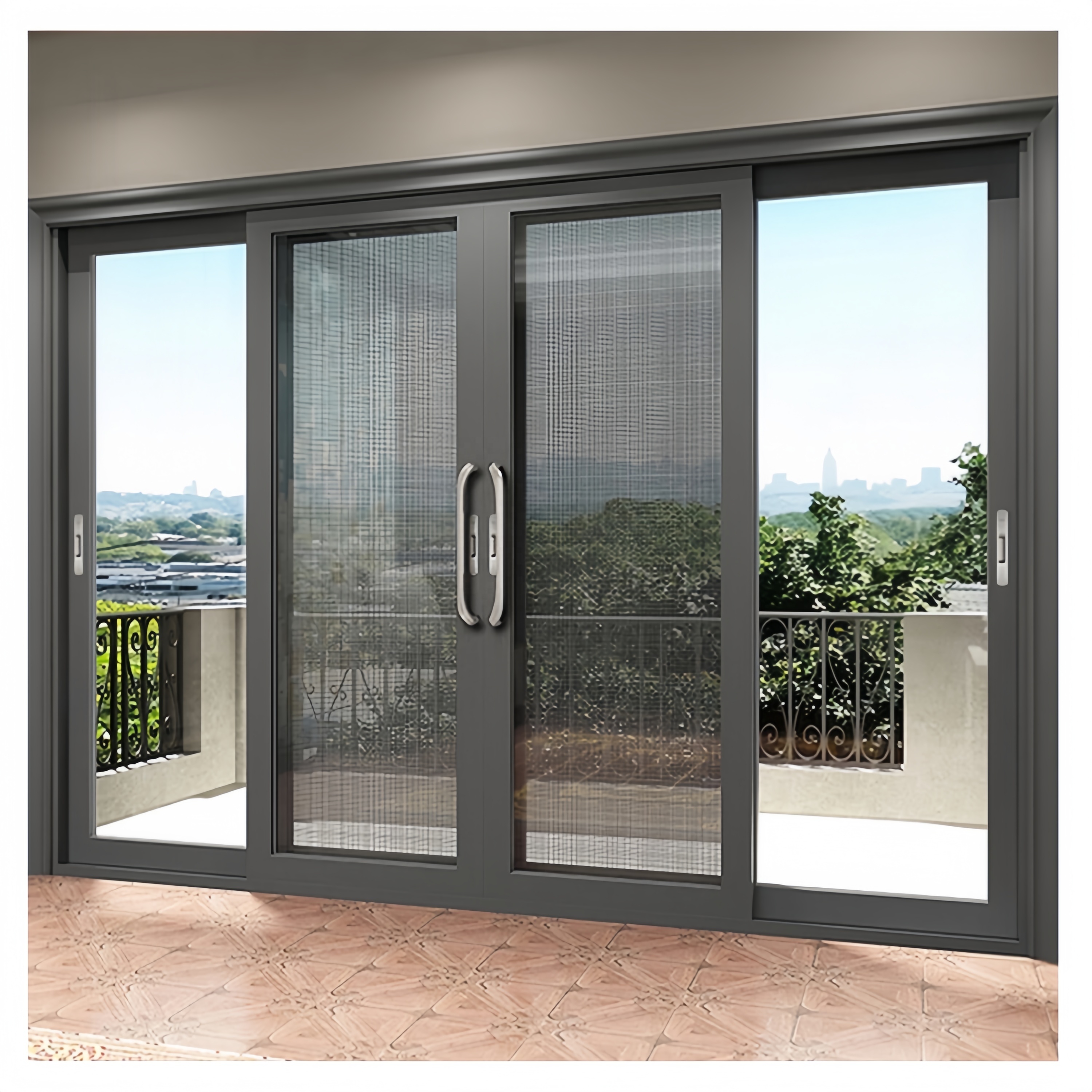 Customized China Products Thermal Break Aluminum Sliding Patio Doors Lift Sliding Door Aluminium Sliding Glass Doors for Sale