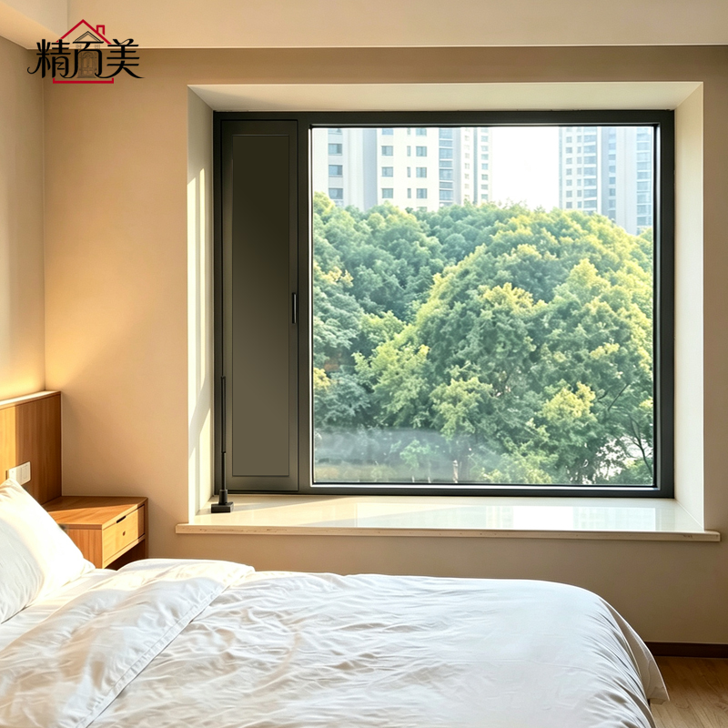 Sealed Frame Custom Design Dust Insect Proof Easy Clean Low Upkeep Aluminum Micro Ventilation Window for Kitchen Bathroom