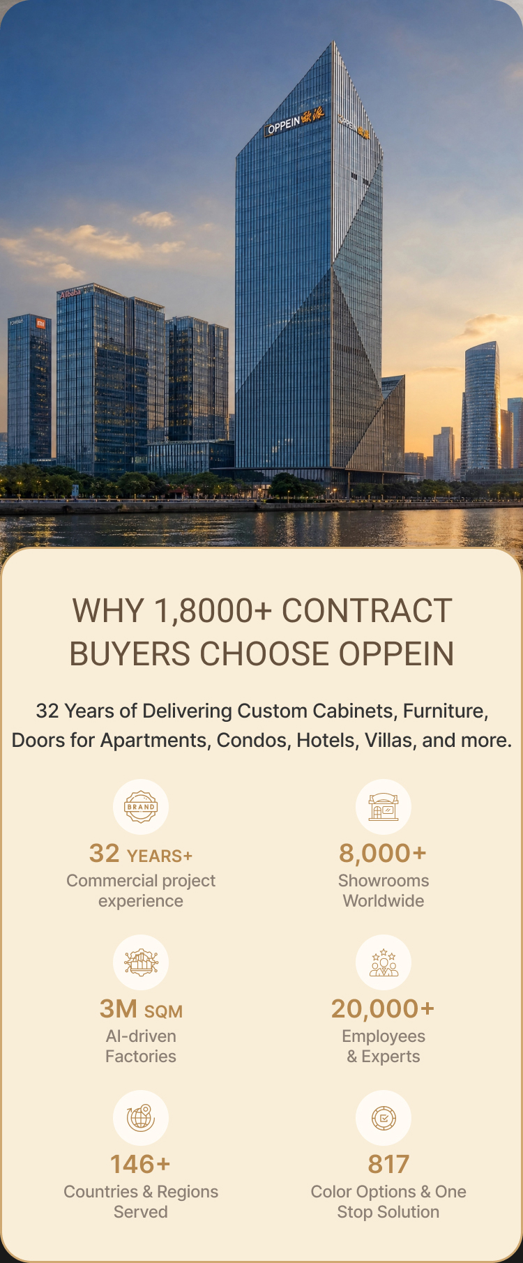 OPPEIN Cabinetry Feature