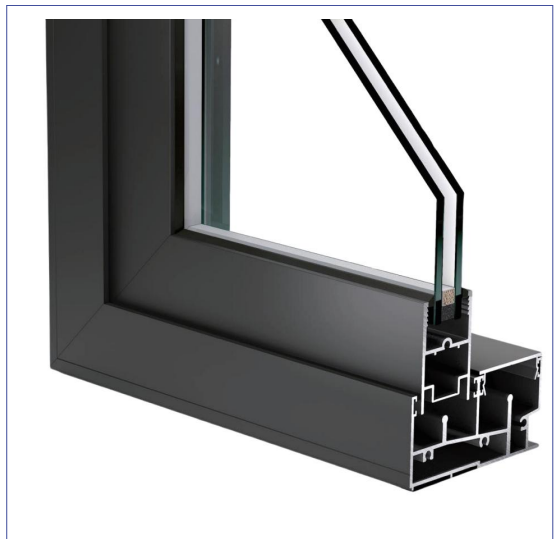 Aluminum Profile clear Double Glass Aluminum Profile Handle Door Lock One Tempered Glass Sliding Doors with Flyscreen