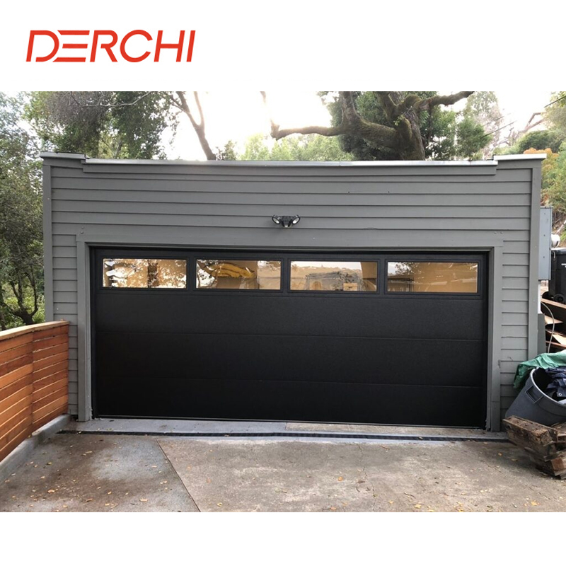 Wholesale 16x7 8x7 Cheap Sectional Garage Doors Automatic Panel Garage Door Modern Design Overhead Garage Doors