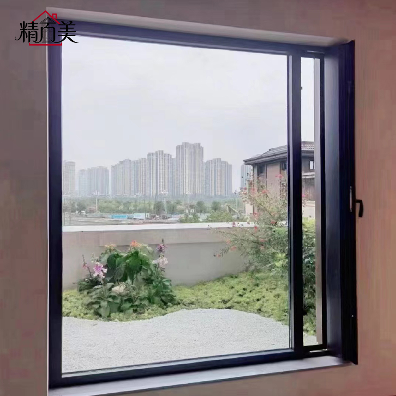 Sealed Frame Custom Design Dust Insect Proof Easy Clean Low Upkeep Aluminum Micro Ventilation Window for Kitchen Bathroom