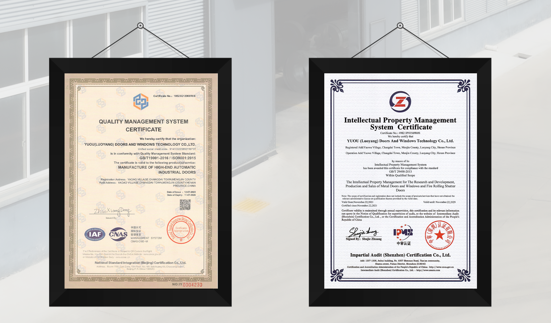 Supports Various Buildings Long-Term After-Sales Support Security Thermal Insulated Customized Overhead Sectional Door