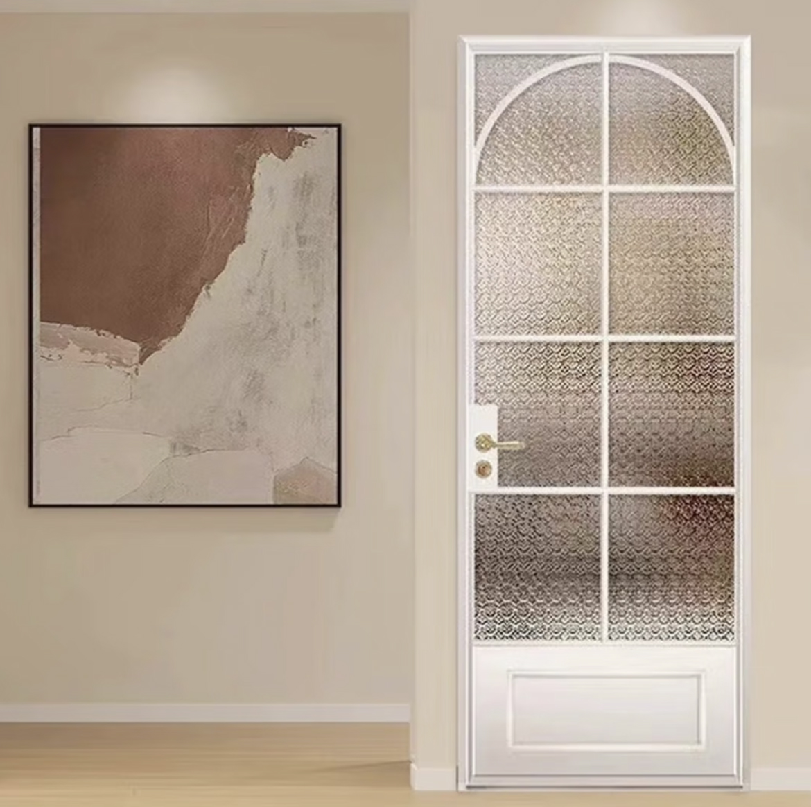 Versatile Performance Soundproof Insulated French Custom Glass Options Patio Doors Aluminum Casement Door Thermal Break