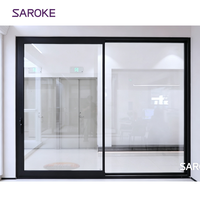 Lifting Broken Bridge Large Lift Sliding Patio Double Glazed Aluminum Sliding Doors