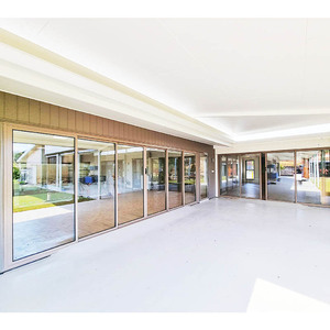 AS2047 Australian Modern Design Exterior Aluminum Patio Sliding Stacker Doors Accordion Balcony Panoramic Sliding for Houses