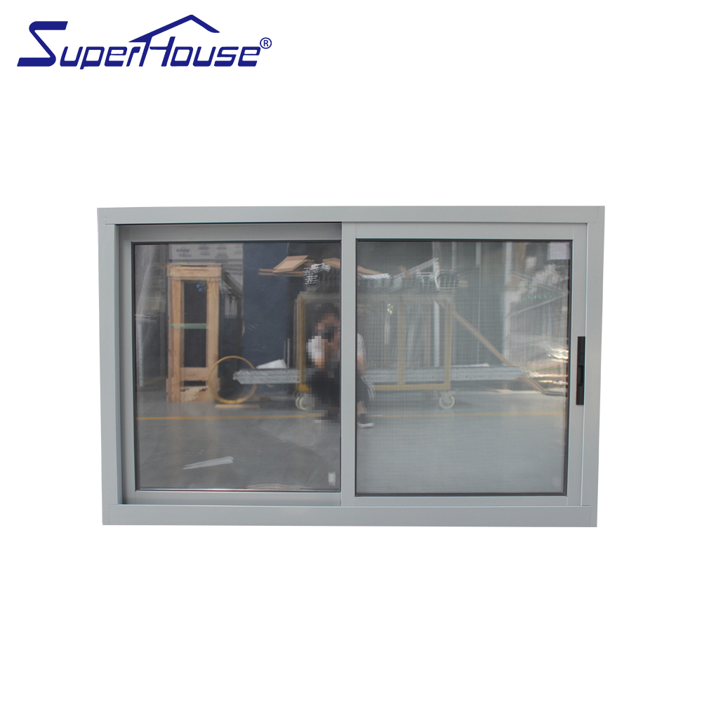 Florida Approved Miami Dade Hurricane Impact Glass Aluminium Sliding windows Screen Window