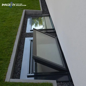 Automatic Remote Control Aluminum Alloy Glass Skylight Roof Window with Modern Design for House