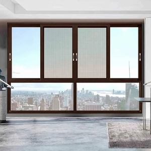 Aluminum Alloy Sliding Windows & Doors Glass Casement Windows Modern Design Hotel Use
