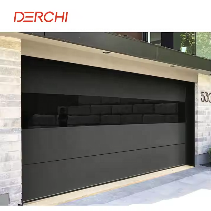 Wholesale 16x7 8x7 Cheap Sectional Garage Doors Automatic Panel Garage Door Modern Design Overhead Garage Doors