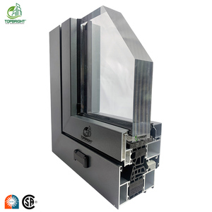 Thermal Break Double Glazed Aluminum Casement Window
