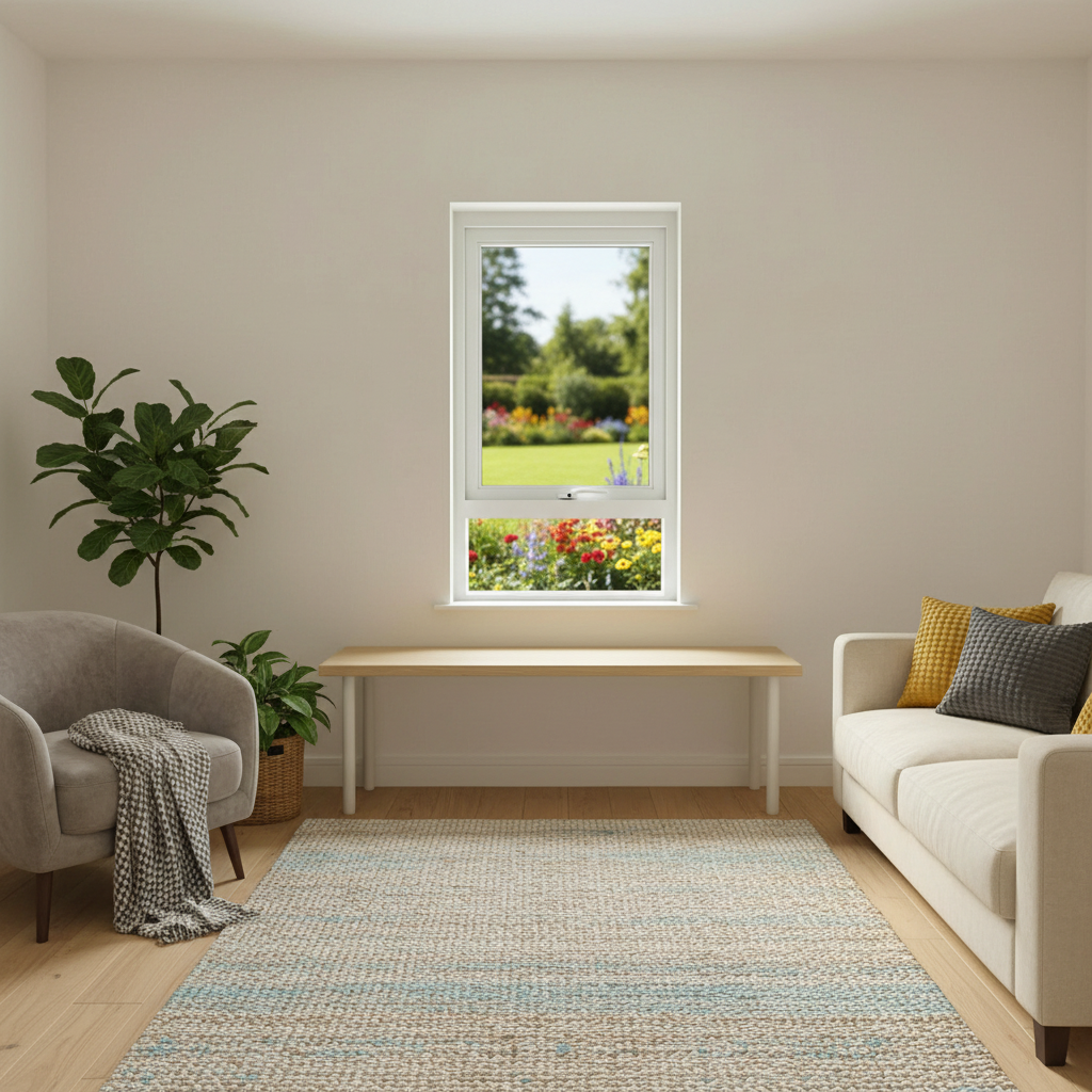 Innovative Easy Clean Aluminum Alloy Swing Hopper Window Removable Fly Screen Energy Star Qualified for Exterior Bathroom Use