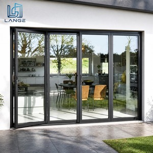LANGE Wood Grain Aluminium Exterior Doors