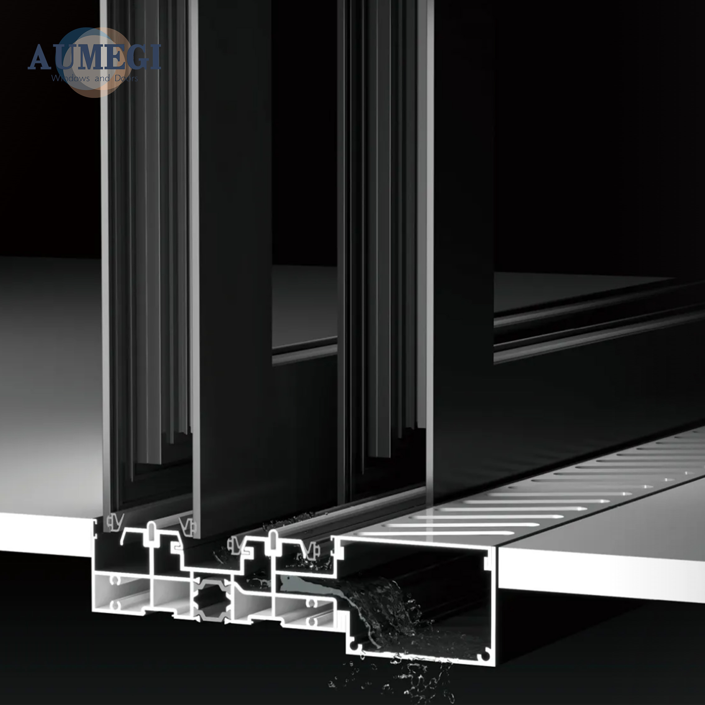 AUMEGI Sliding Glass Door Models and Prices Balcony Replacement Sliding Glass Door