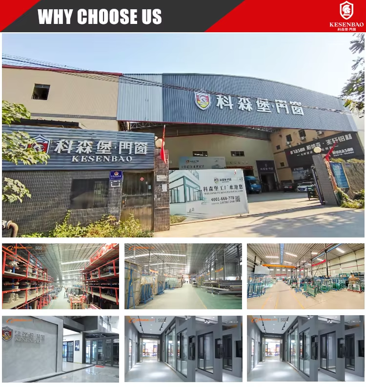 Modern Triple Glazed Aluminum Glass Sliding Windows with Screen &amp; Mosquito Net