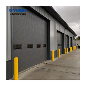 Supports Various Buildings Long-Term After-Sales Support Security Thermal Insulated Customized Overhead Sectional Door
