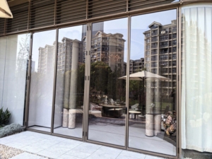 Custom Aluminum Bi-fold Commercial Entry Doors