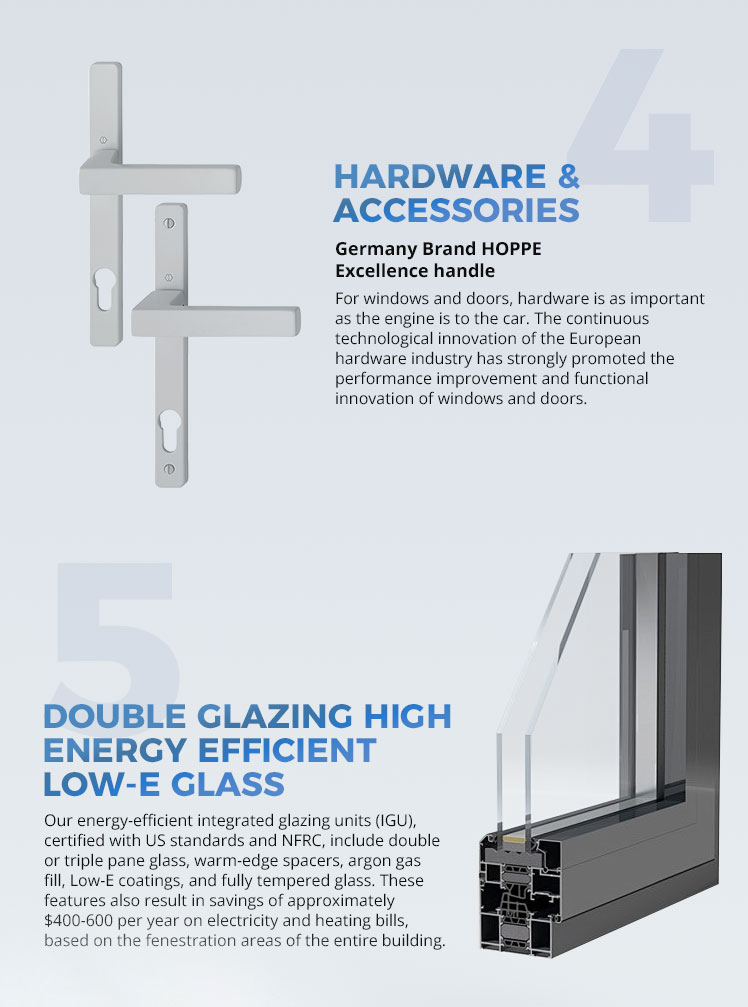 Aluminium Folding Door Feature 4
