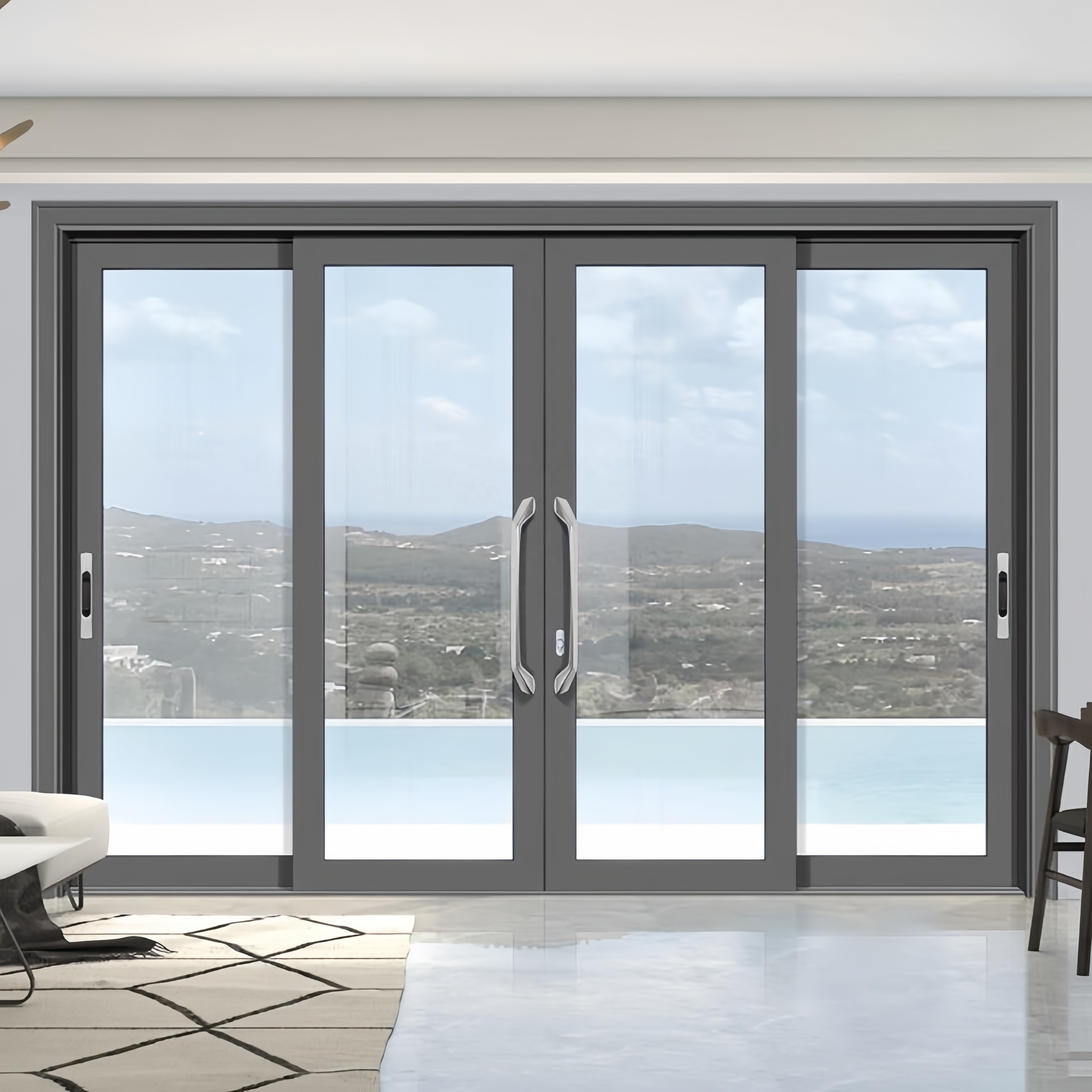 Customized China Products Thermal Break Aluminum Sliding Patio Doors Lift Sliding Door Aluminium Sliding Glass Doors for Sale