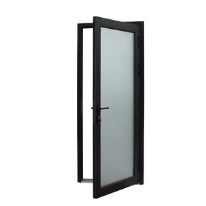 Superhouse AS2047/NFRC Certified Modern Slim Frame Aluminium French Door For Entry