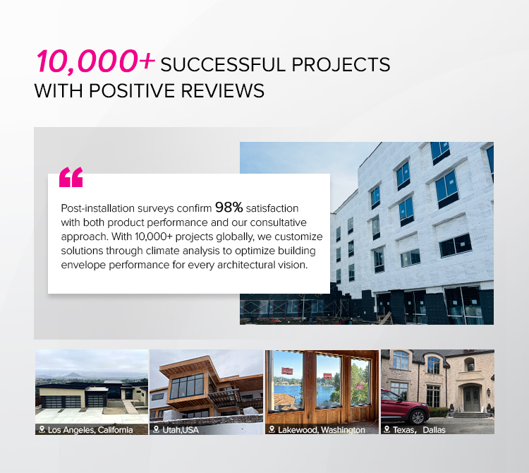 Commercial Customized Aluminum Windows Sound Proof Insect Control Rolling Open Crank Out Casement Windows