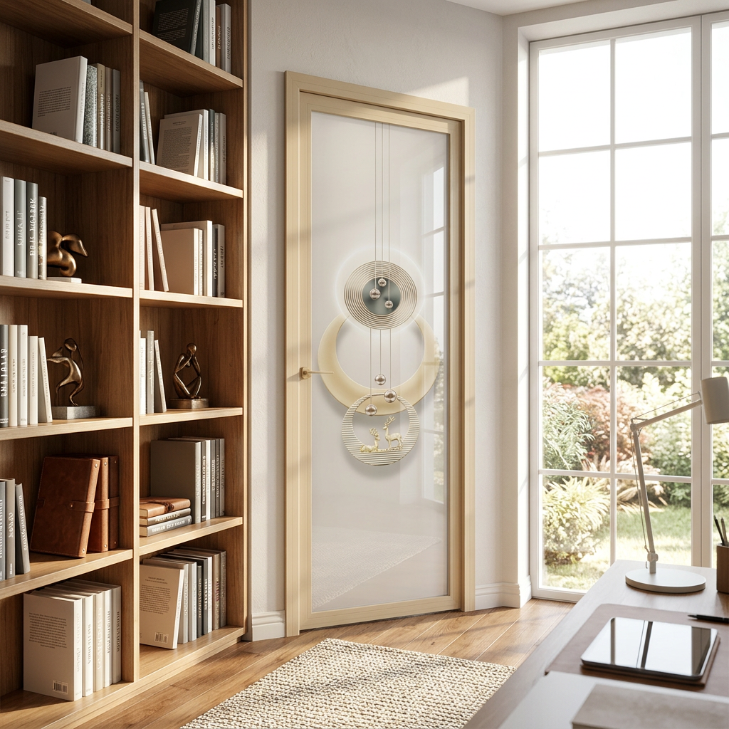 Commercial Anti Mold Waterproof Modern Minimalist Glass Aluminum Frame Bathroom Door for Home